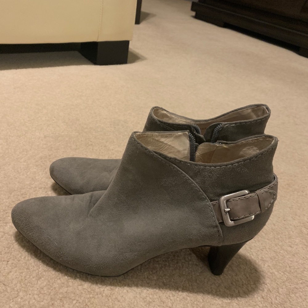 Cole Haan Grey Booties